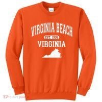 Virginia Beach Virginia Est 1906 Varsity Sweatshirt thumb 0