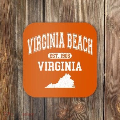 Virginia Beach Virginia Est 1906 Varsity Coaster