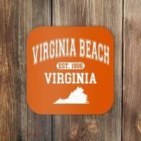 Virginia Beach Virginia Est 1906 Varsity Coaster thumb 0
