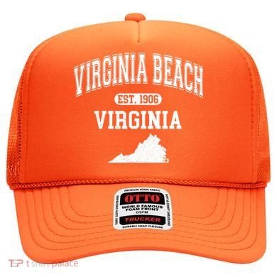 Virginia Beach Virginia Est 1906 Varsity Hat