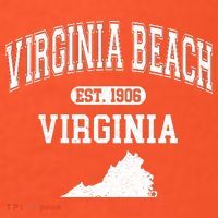 Virginia Beach Virginia Est 1906 Varsity Visor thumb 3