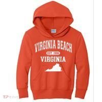 Virginia Beach Virginia Est 1906 Varsity Kids Hoodie thumb 0