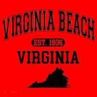Virginia Beach Virginia Est 1906 Varsity Santa Hat thumb 1