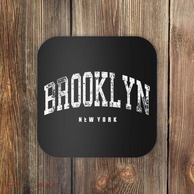 Vintage Brooklyn Coaster