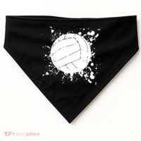 Volleyball Beach Volleyball Player Gift USA-Made Doggie Bandana thumb 0