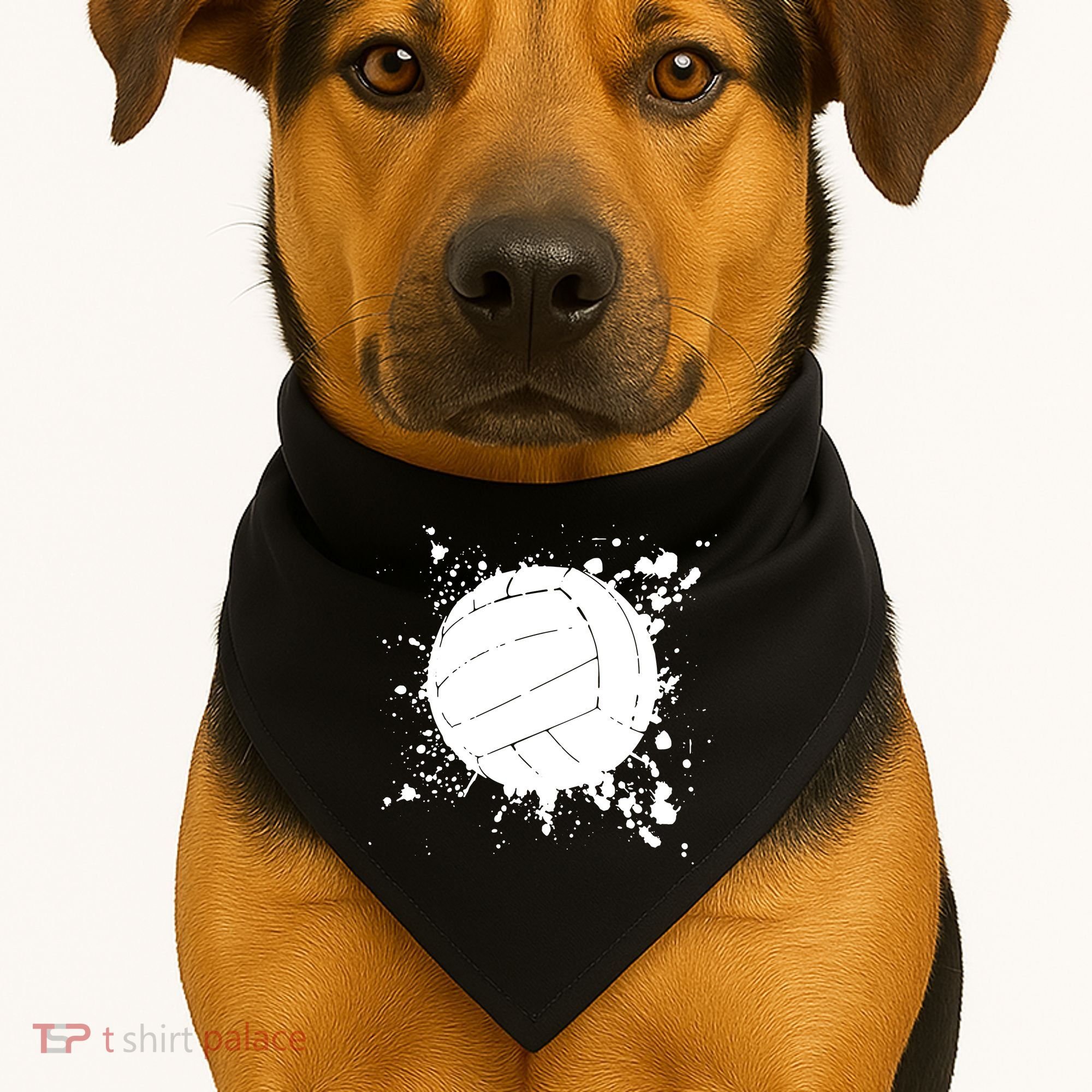 Volleyball Beach Volleyball Player Gift USA-Made Doggie Bandana