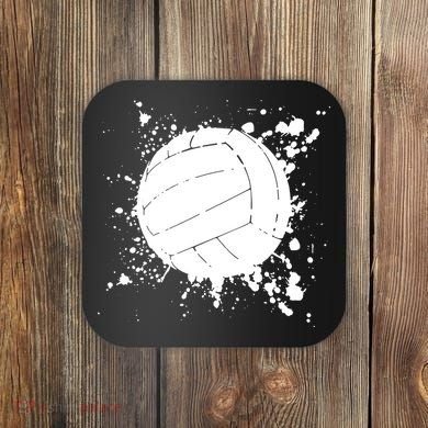 Volleyball Beach Volleyball Player Gift Coaster