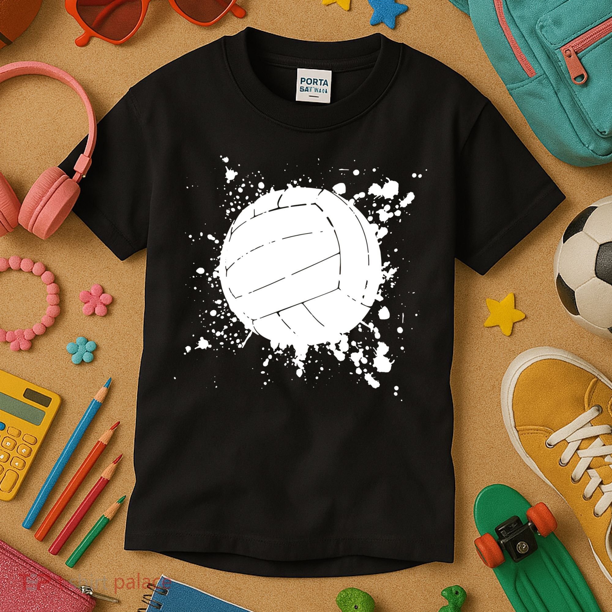Volleyball Beach Volleyball Player Gift Kids T-Shirt