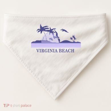 Virginia Beach USA-Made Doggie Bandana