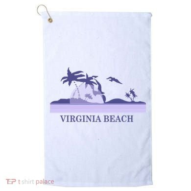 Virginia Beach Golf Towel