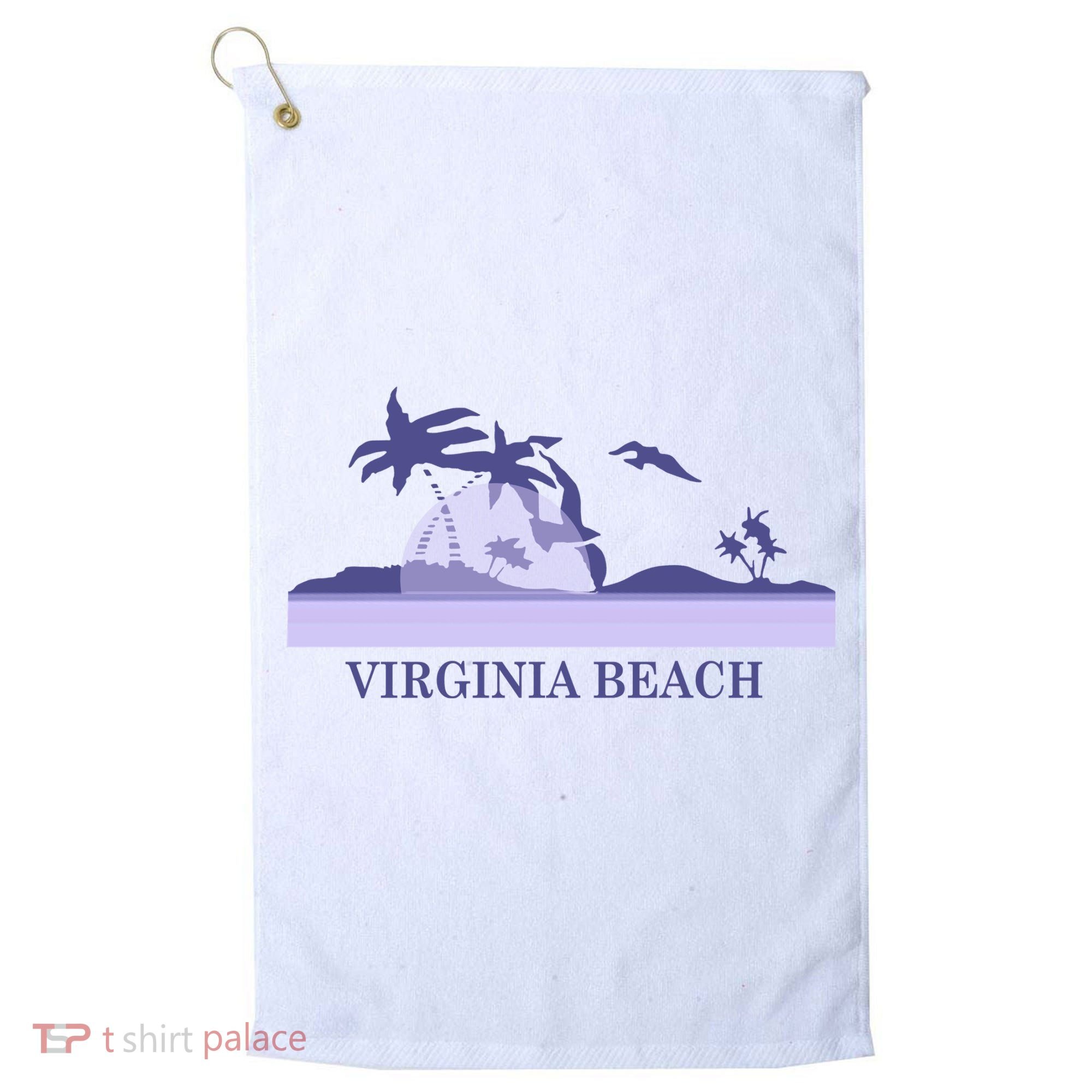 Virginia Beach Golf Towel