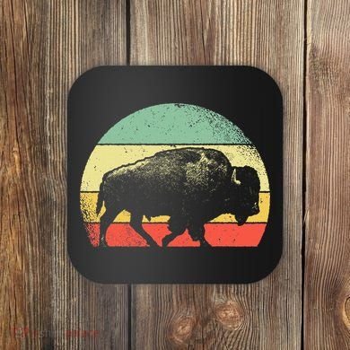Vintage Buffalo Coaster