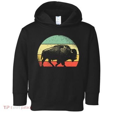 Vintage Buffalo Toddler Hoodie
