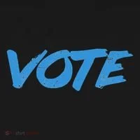 Vote Blue Doggie Tank thumb 4