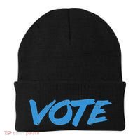 Vote Blue Beanie thumb 0