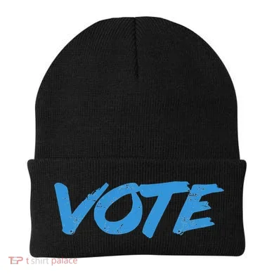 Vote Blue Beanie