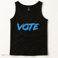Vote Blue Tank Top thumb 2