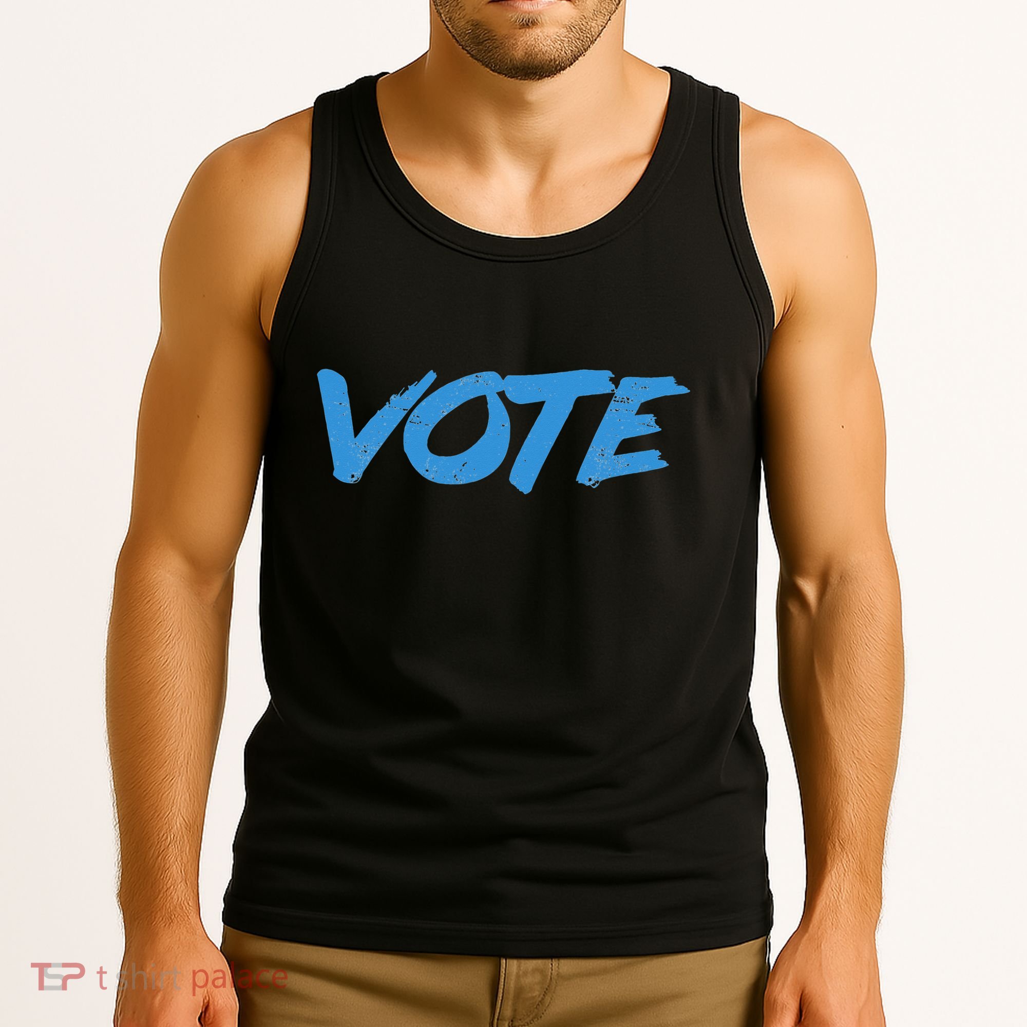 Vote Blue Tank Top