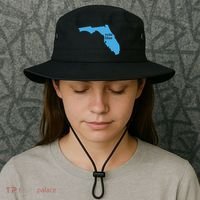 Vote Blue Voting Democratic Florida Cute Gift Bucket Hat thumb 3
