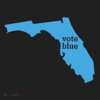 Vote Blue Voting Democratic Florida Cute Gift Beanie thumb 2