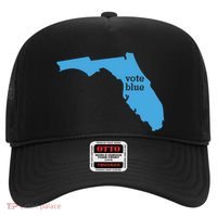 Vote Blue Voting Democratic Florida Cute Gift Hat thumb 0