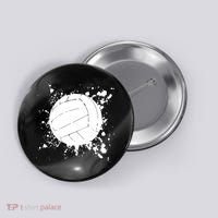 Volleyball Beach Volleyball Player Gift Great Gift Button thumb 0