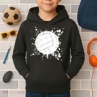 Volleyball Beach Volleyball Player Gift Great Gift Kids Hoodie thumb 2