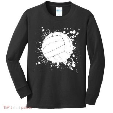 Volleyball Beach Volleyball Player Gift Great Gift Kids Long Sleeve Shirt