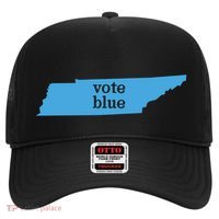 Vote Blue Voting Democratic Tennessee Cool Gift Hat thumb 0