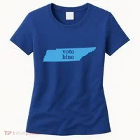 Vote Blue Voting Democratic Tennessee Cool Gift Women's T-Shirt thumb 0