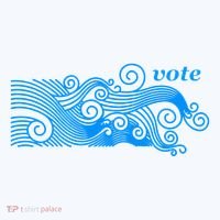 Vote Blue Wave Political Civic Action Women's Tank Top thumb 5