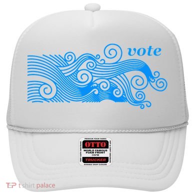 Vote Blue Wave Political Civic Action Hat