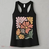 Vintage Boho Wildflower  Women's Tank Top thumb 3