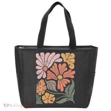 Vintage Boho Wildflower  Tote Bag