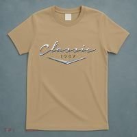Vintage Classic 1947 Birthday Gifts For Dad, Husband T-Shirt thumb 5