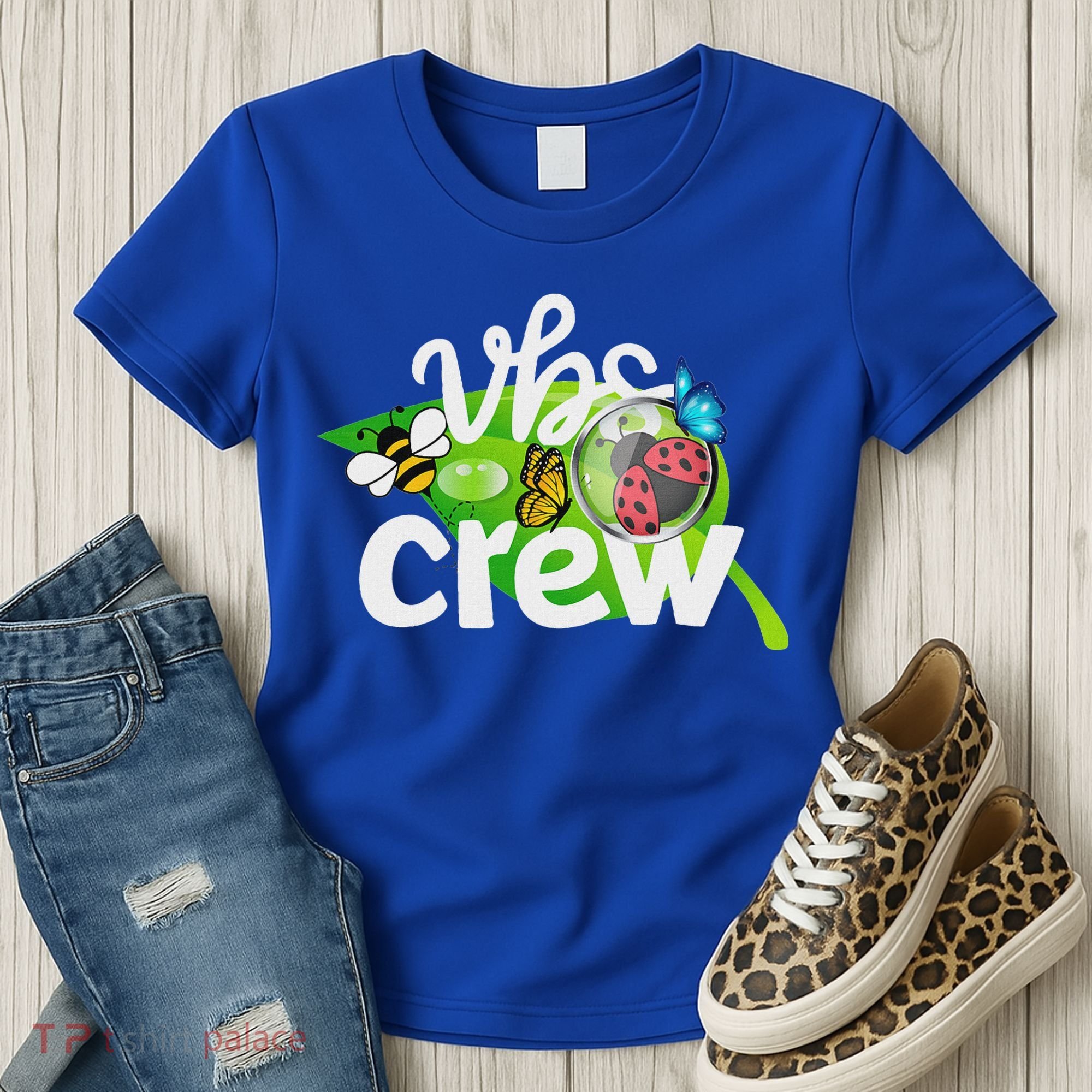 Vbs Crew 2025 Magnified Smallest Insects Women's T-Shirt