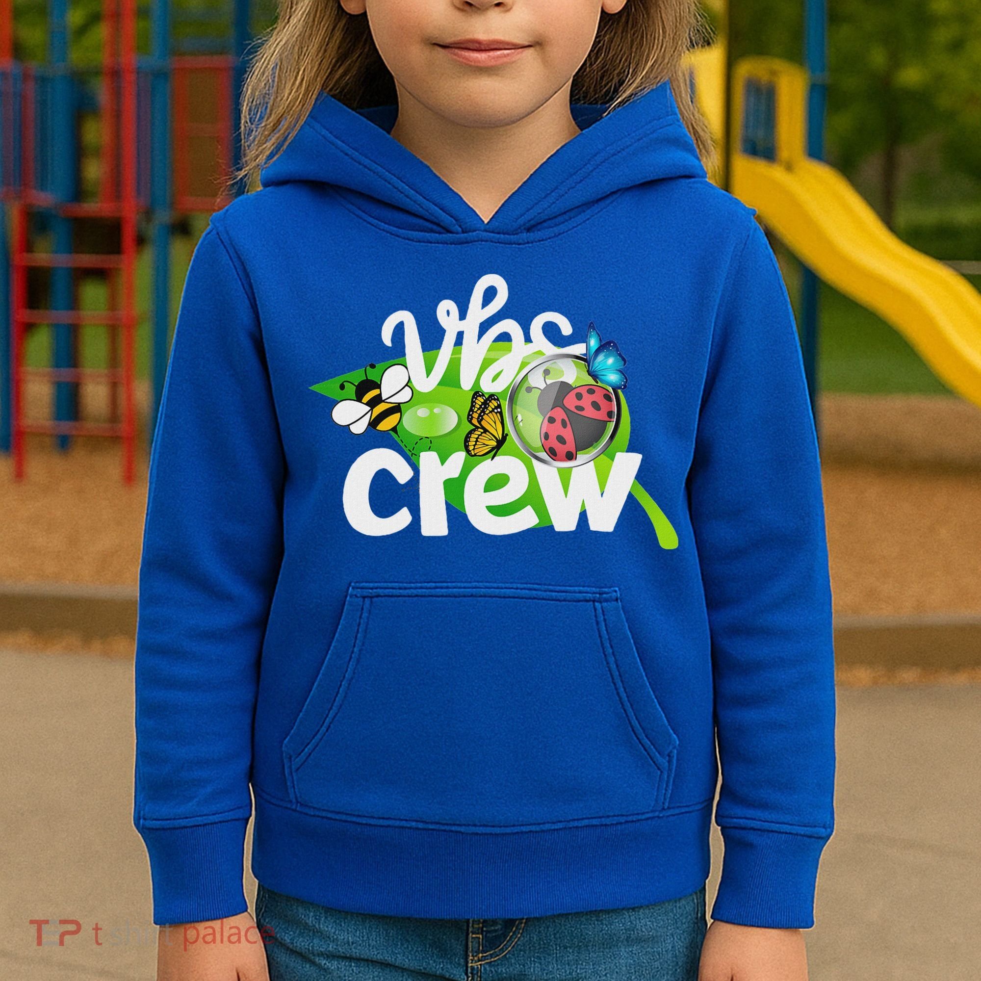 Vbs Crew 2025 Magnified Smallest Insects Kids Hoodie