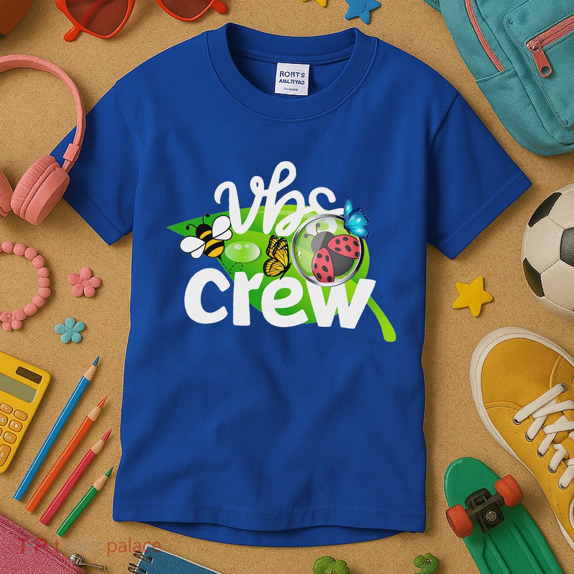 Vbs Crew 2025 Magnified Smallest Insects Kids T-Shirt