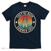 Vintage Cicada 2024 They Are Back Summer 2024 T-Shirt thumb 0