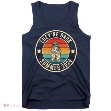 Vintage Cicada 2024 They Are Back Summer 2024 Tank Top