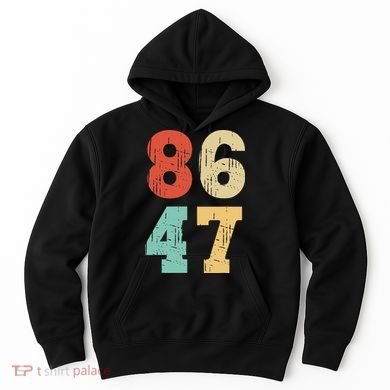 Vintage Classic 86 47 Anti Trump Hoodie