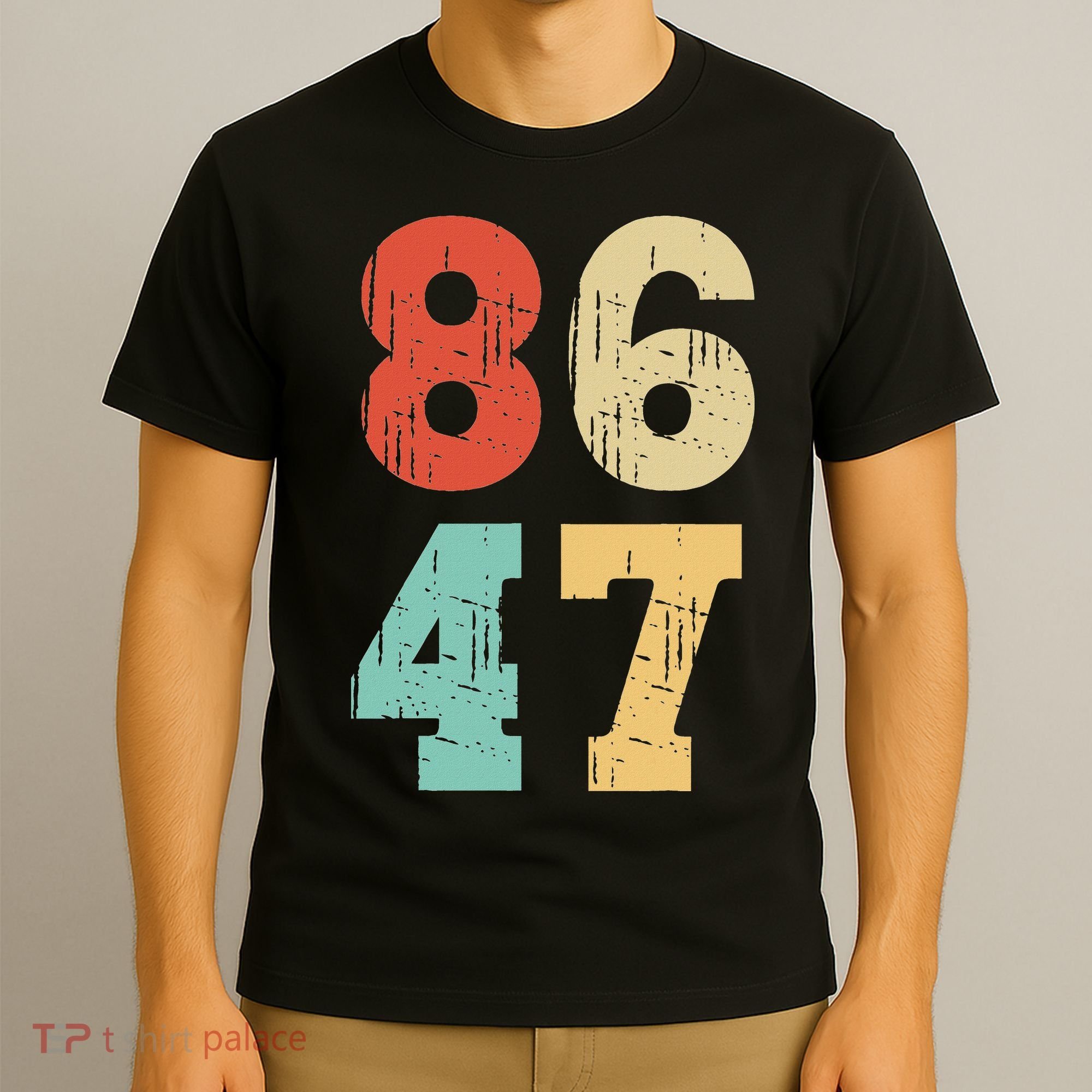 Vintage Classic 86 47 Anti Trump T-Shirt