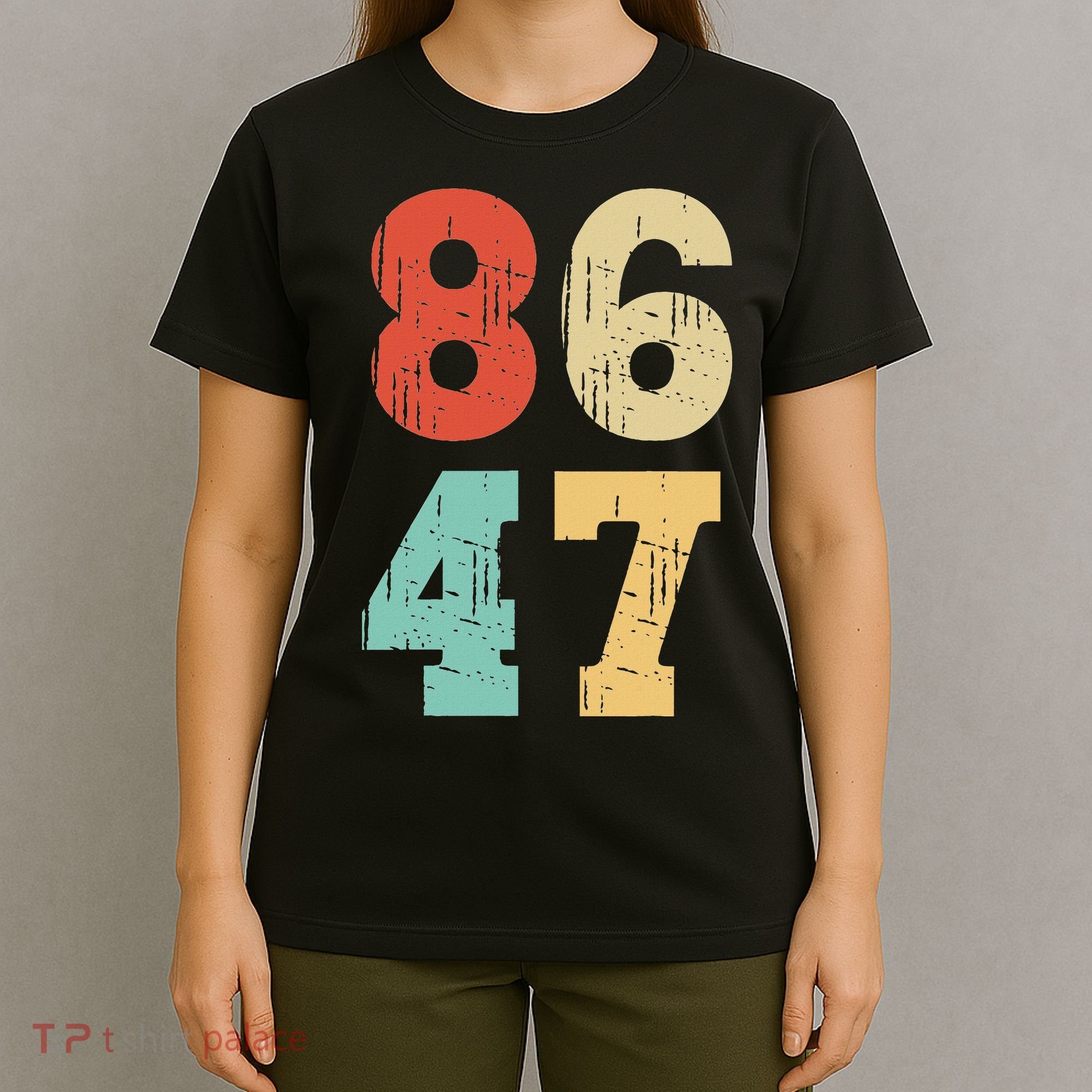 Vintage Classic 86 47 Anti Trump T-Shirt