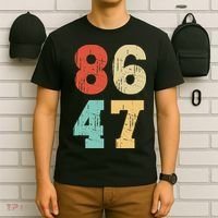 Vintage Classic 86 47 Anti Trump T-Shirt thumb 6