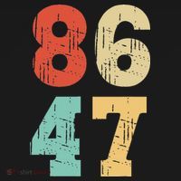 Vintage Classic 86 47 Anti Trump T-Shirt thumb 7