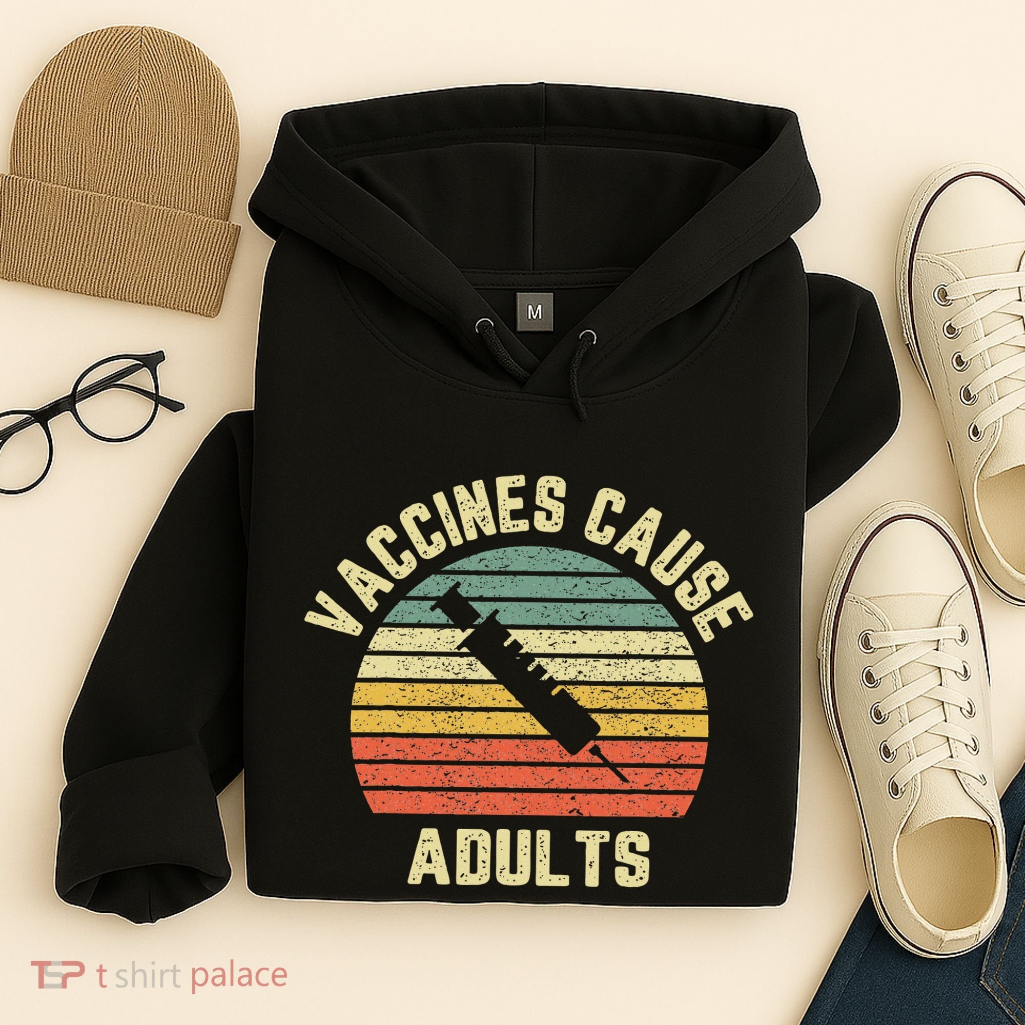 Vaccines Cause Adults Pro Vaccines Hoodie