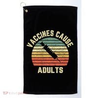 Vaccines Cause Adults Pro Vaccines Golf Towel thumb 0
