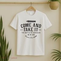 Vintage Come And Take It The Battle Of Gonzales 1835 T-Shirt thumb 2