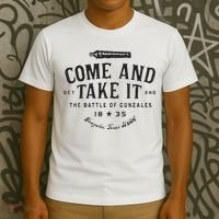 Vintage Come And Take It The Battle Of Gonzales 1835 T-Shirt thumb 3