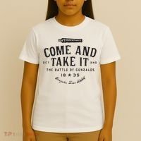 Vintage Come And Take It The Battle Of Gonzales 1835 T-Shirt thumb 4